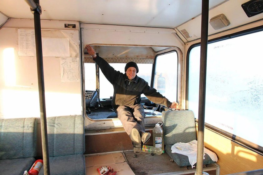 Автобус Альтерна 4215 салон