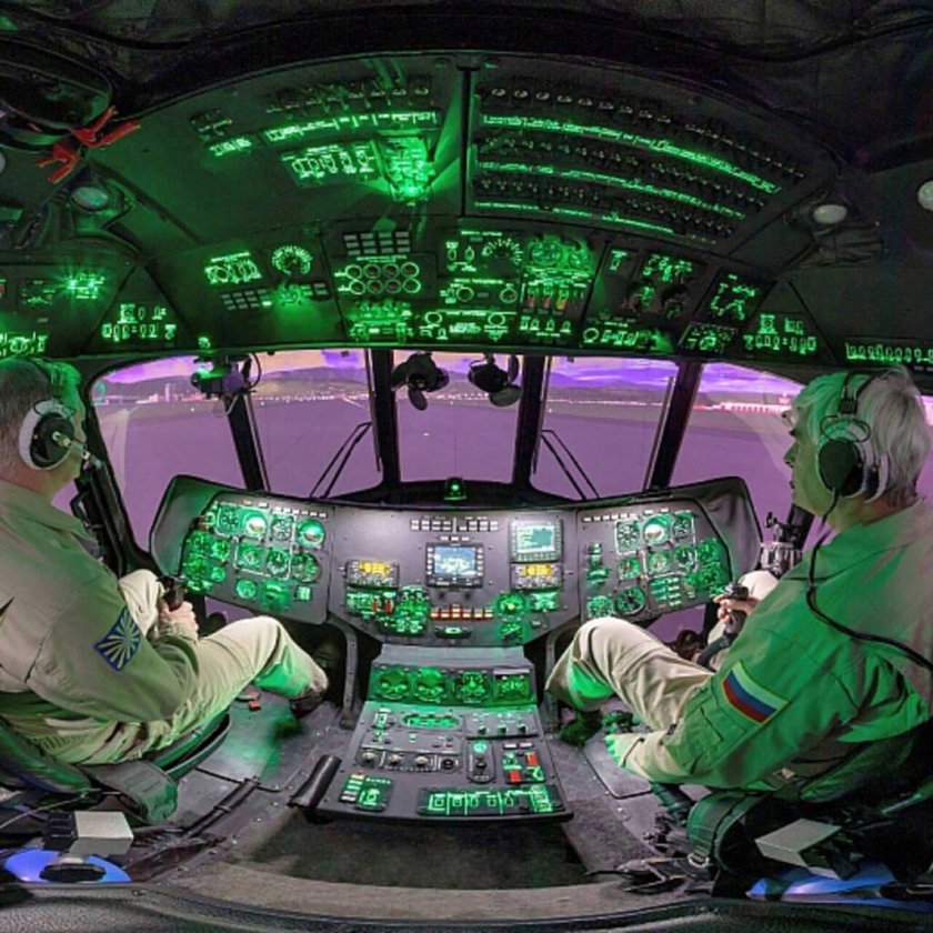 Тренажер вертолета ми-8