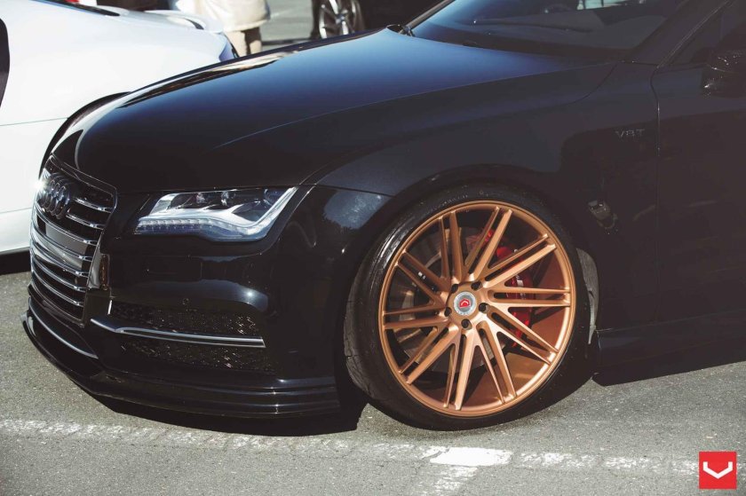 Ауди а5 на бронзовых дисках