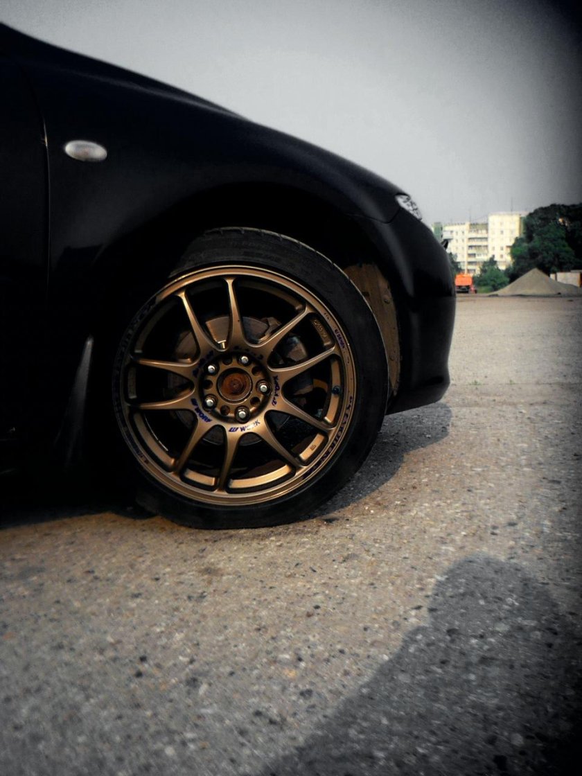 Бронзовые диски на Lexus is250