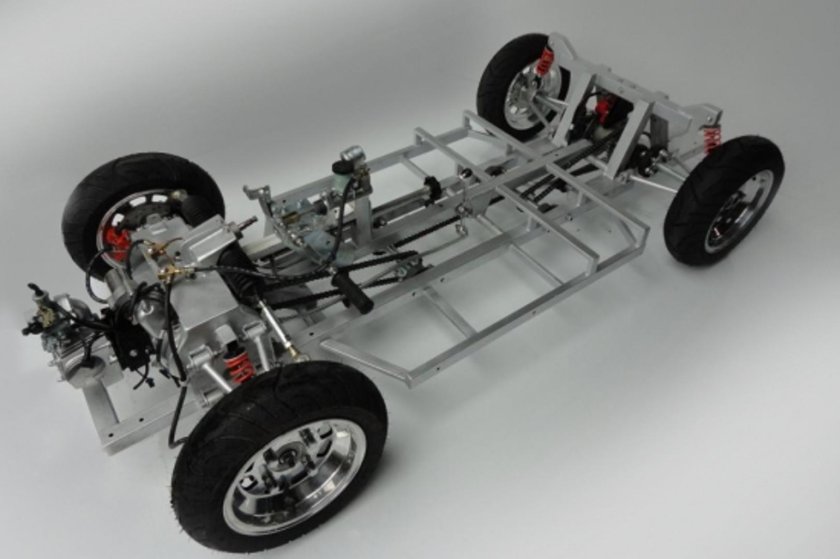 Шасси электромобиля