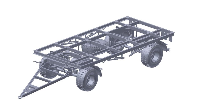 Прицеп-шасси тракторный модель 8469.10