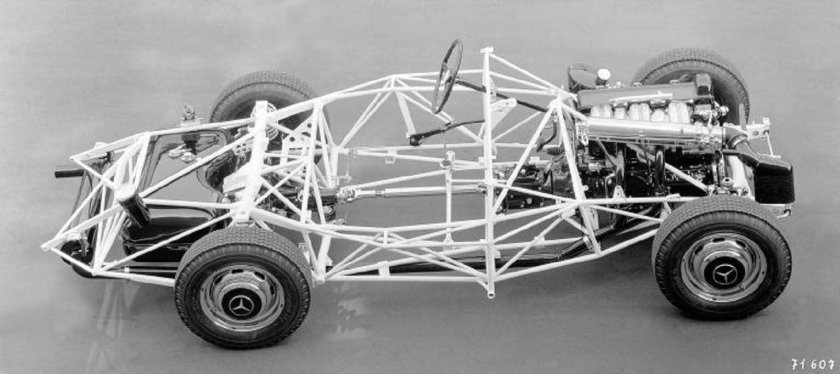 Шасси 300sl Gullwing