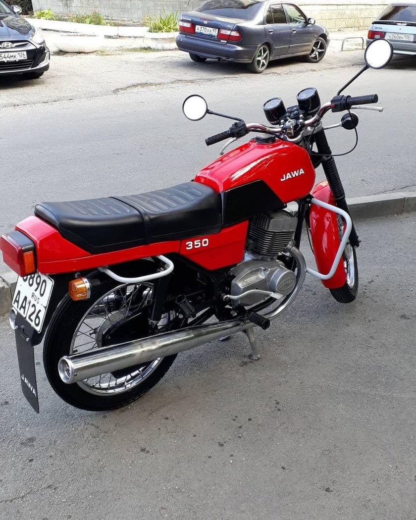 Мотоцикл ява 350 638
