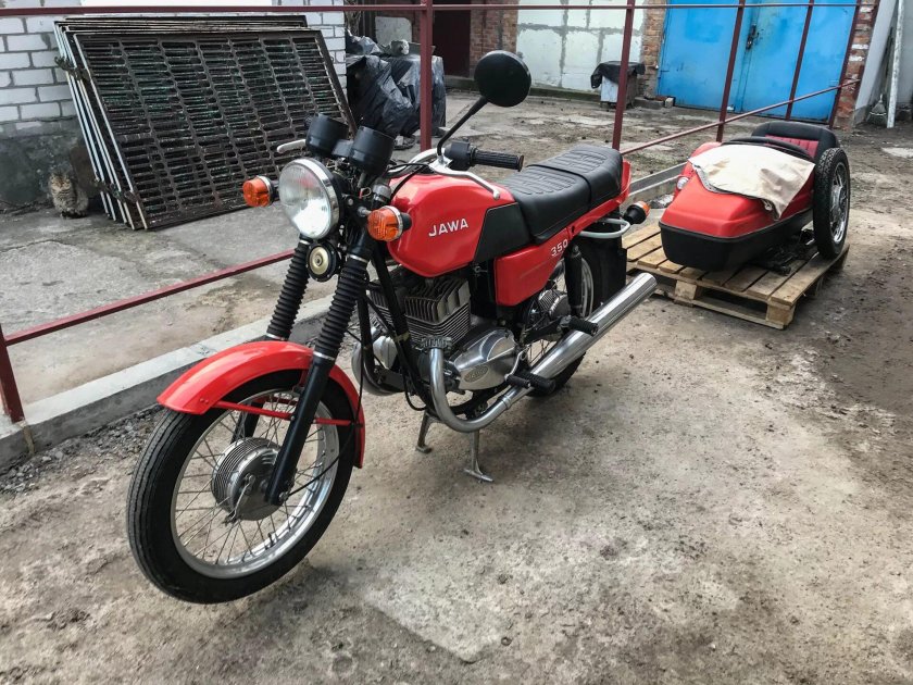 Мотоцикл Ява 350 638