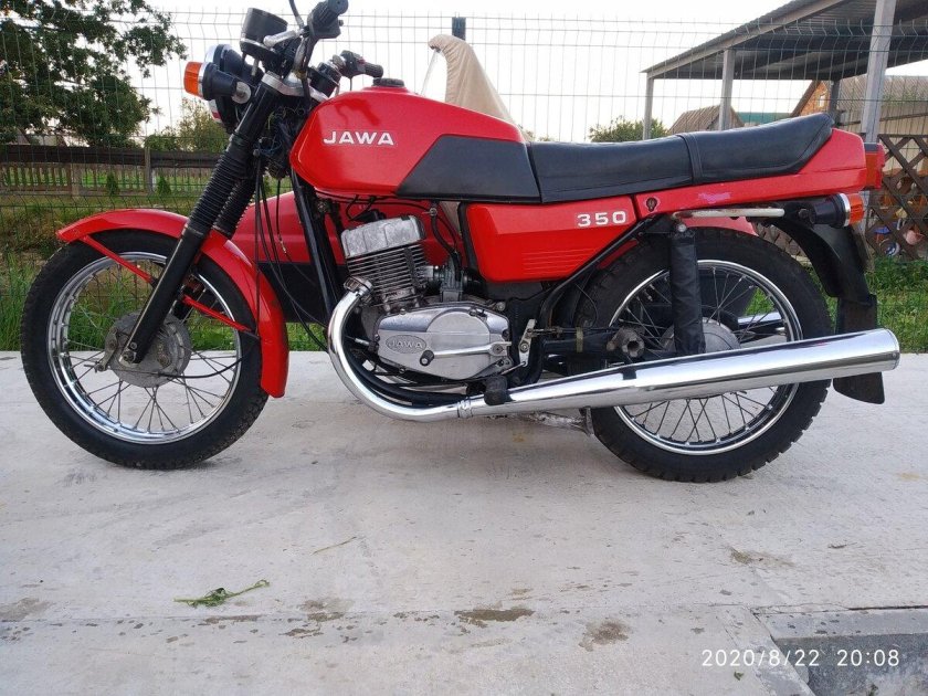 Мотоцикл Ява 350 638
