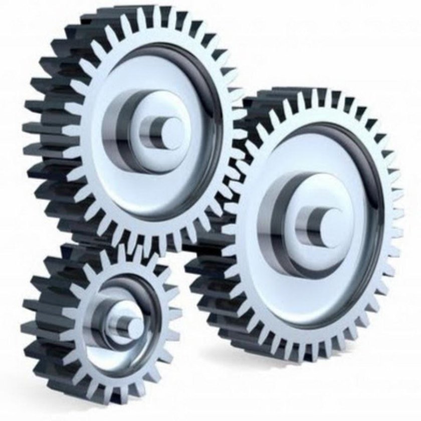Зацепление шестерен
