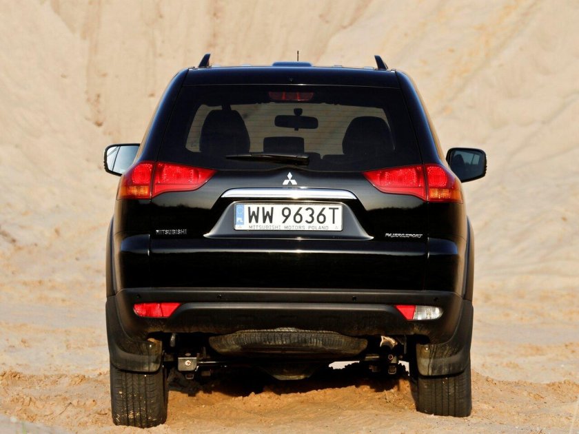 Паджеро спорт фото сзади