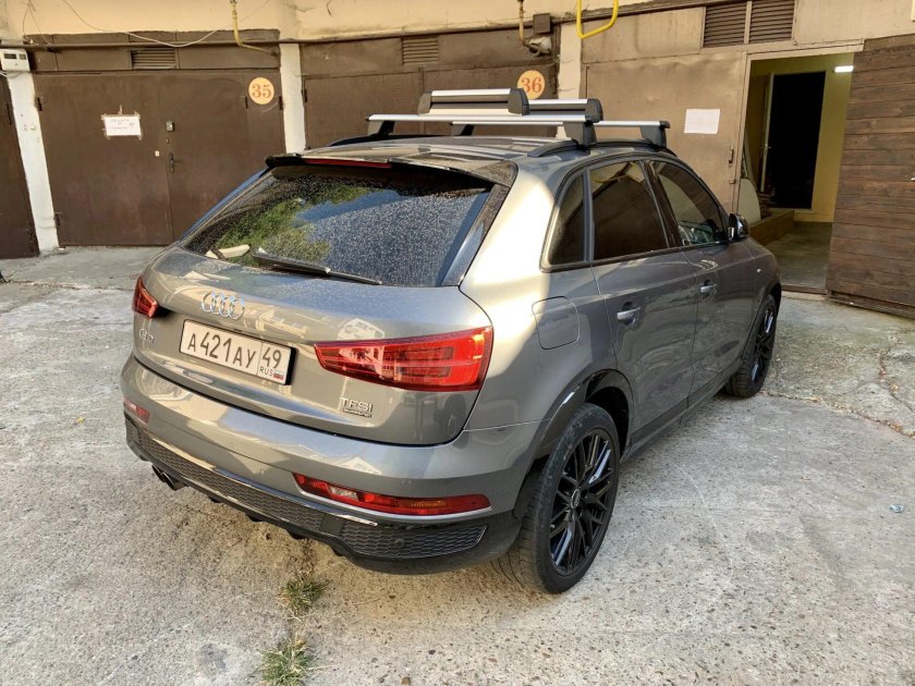 Audi q3 багажник на крышу