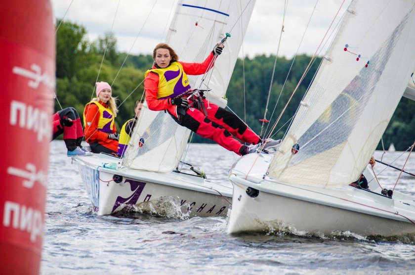 Парусный спорт яхтсмены