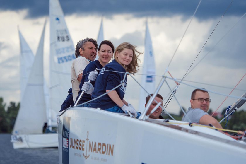 Корпоративная регата в Москве