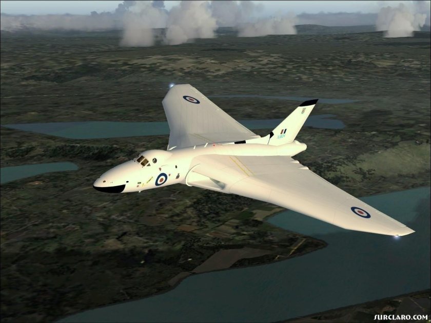 Avro Vulcan xh558