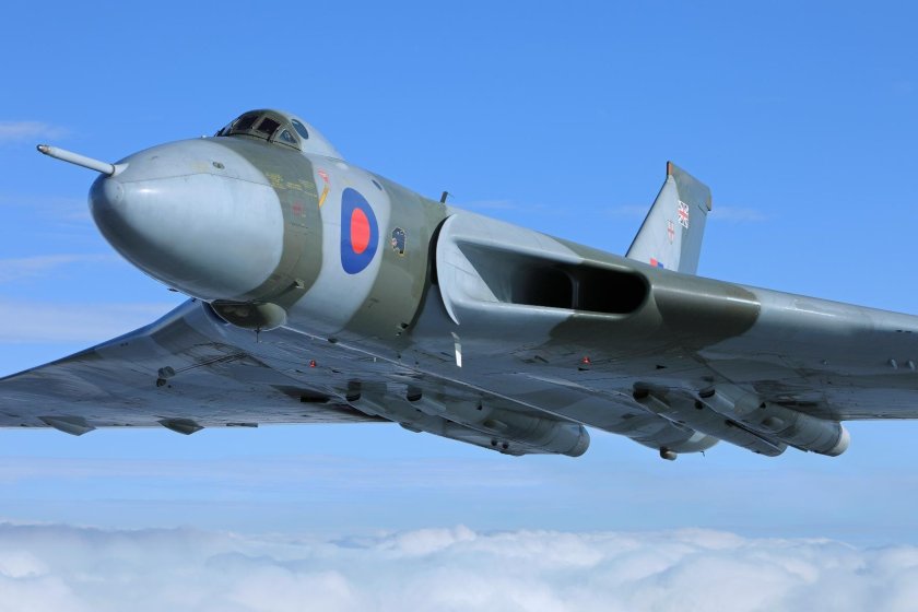 Самолет Vulcan xh558