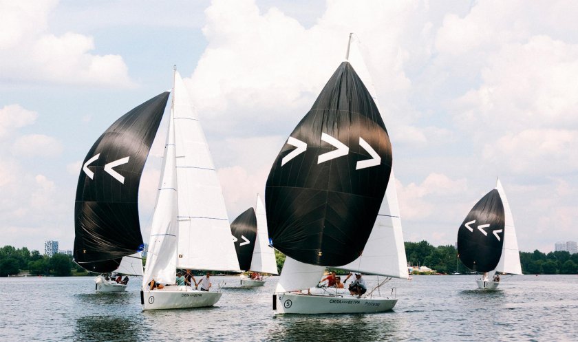 Парусная регата Строгино