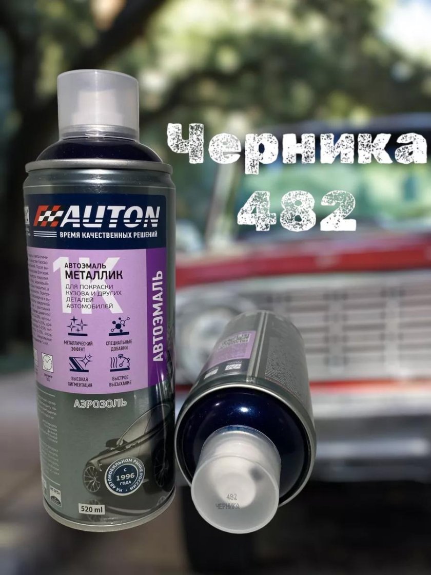 Автоэмаль металлик