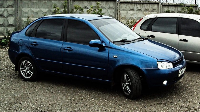 Лада Калина 1 хэтчбек черника