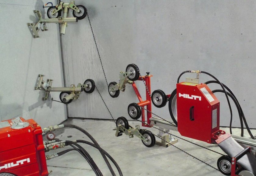 Аппарат для резки бетона хилти