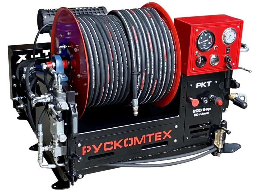 Каналопромывочная машина РКТ