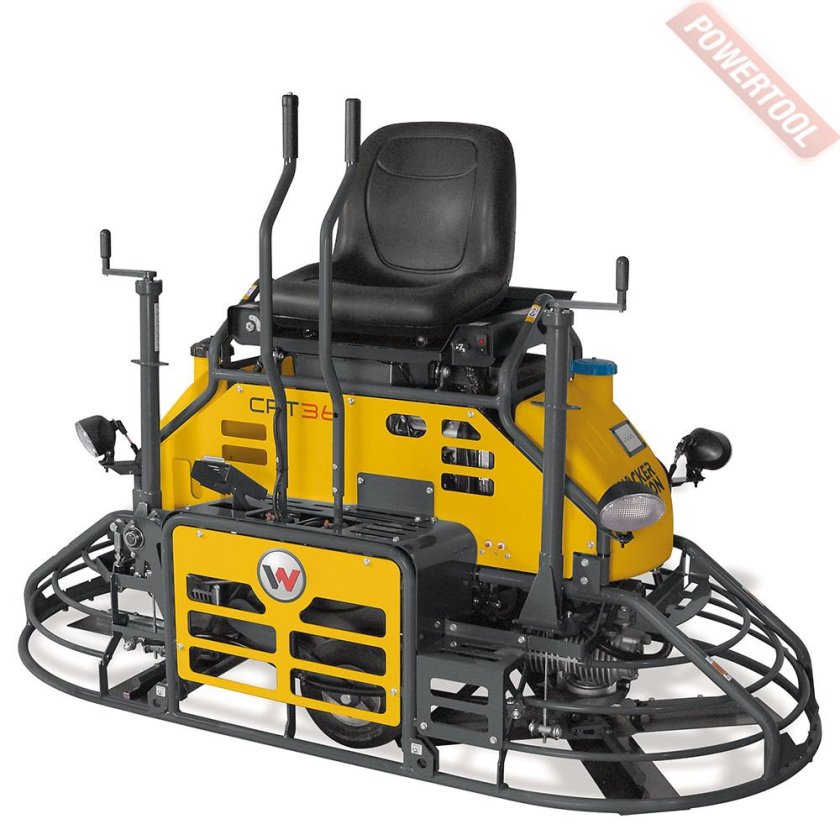 Двухроторная затирочная машина по бетону