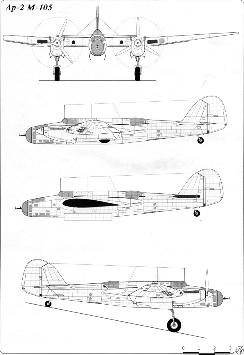 Ар 2 бомбардировщик