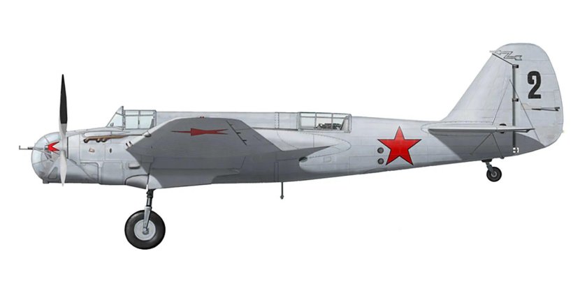 Скоростной бомбардировщик сб-2м-103