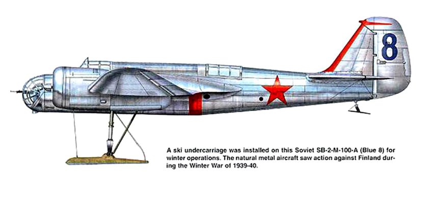 Сб-2 бомбардировщик