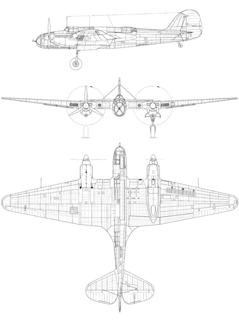 Ар-2 бомбардировщик