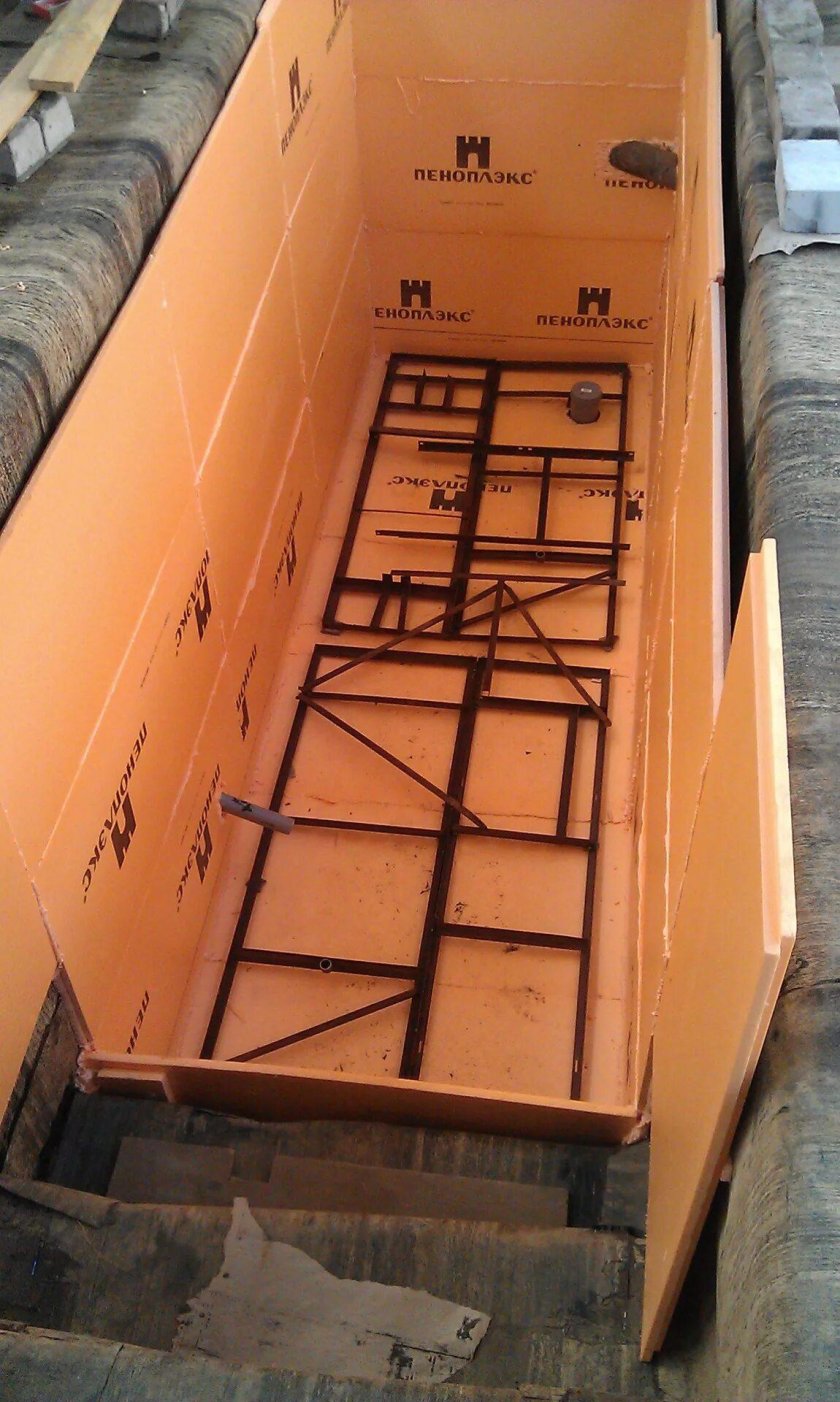 Каркас для смотровой ямы в гараже