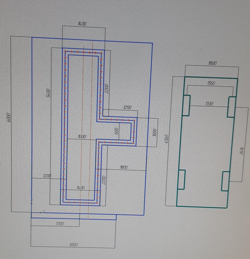 Смотровая яма чертеж