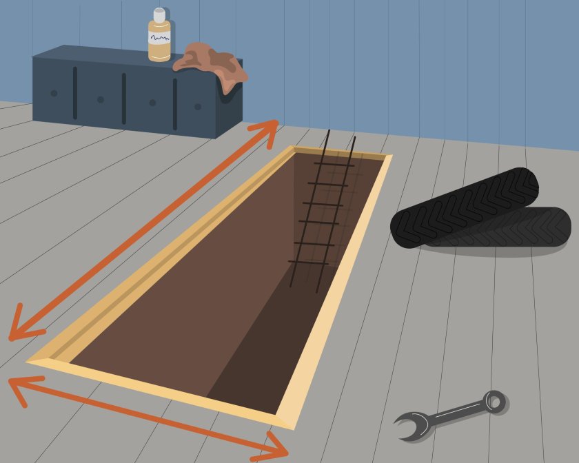 Смотровая яма rhe45