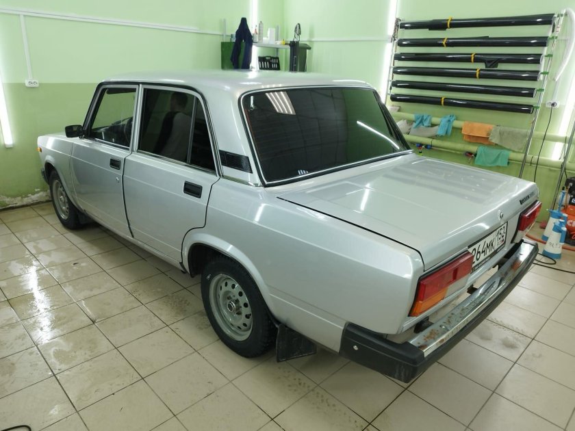 Ваз 2107 серебристый металлик