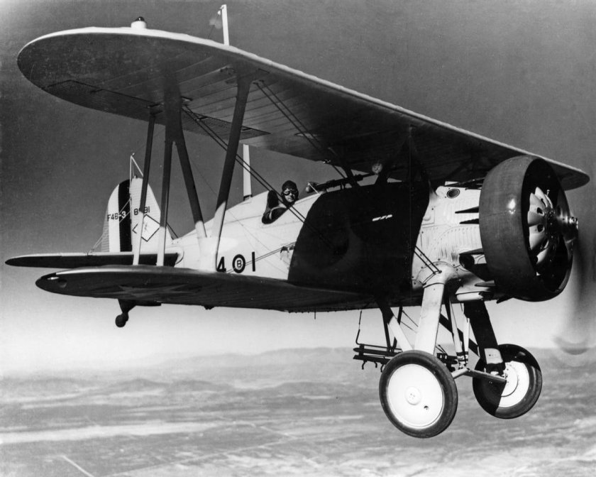 Глостер гладиатор самолет