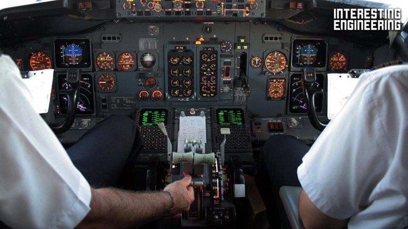 Saab 340 кабина