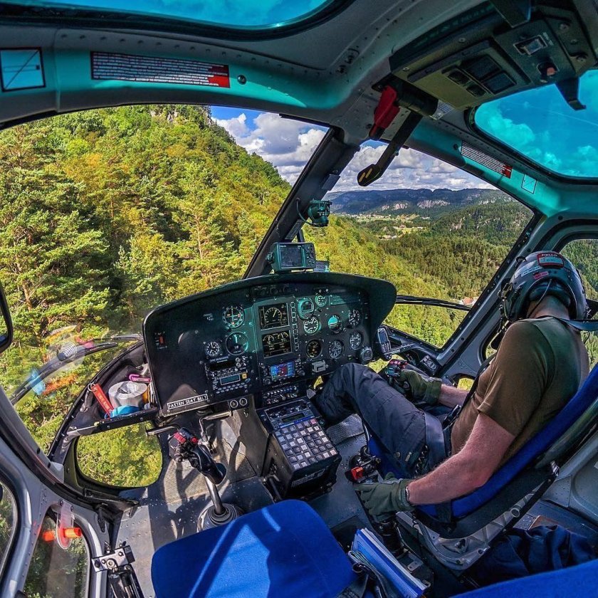 Приборная панель вертолета ми-24