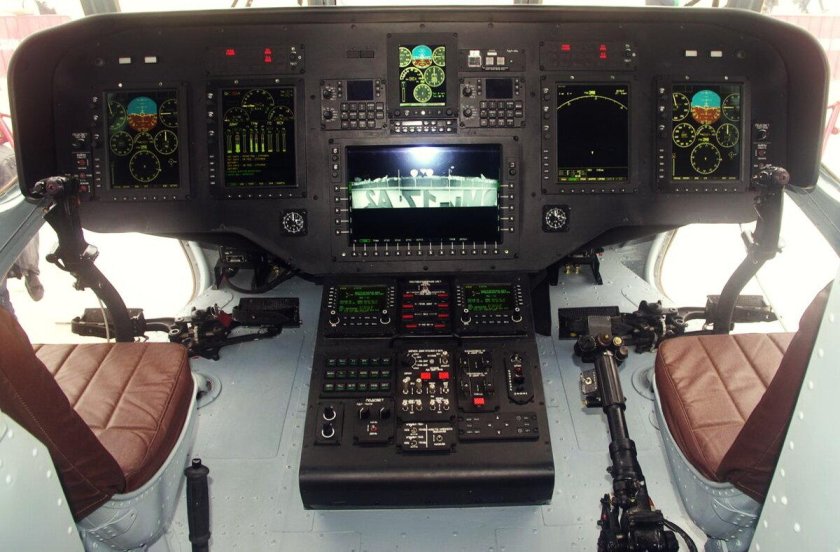 Ми-8амтш кабина