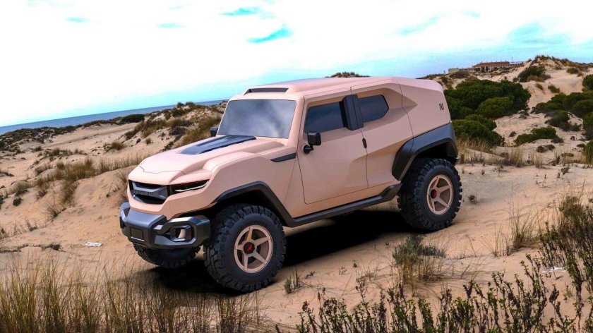 УАЗ Резвани танк