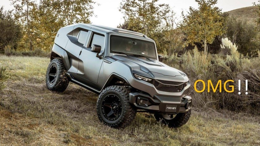 Джип Резвани танк