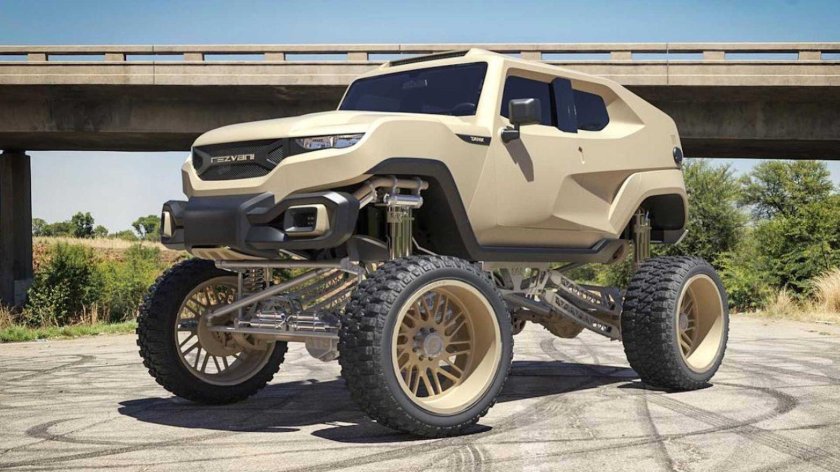 Джип Резвани танк