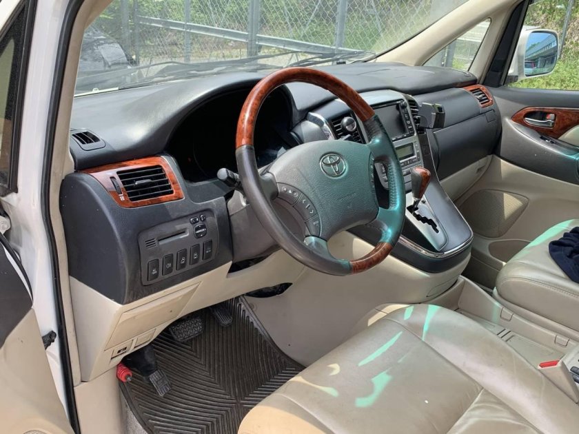 Тойота альфард 2006 левый руль