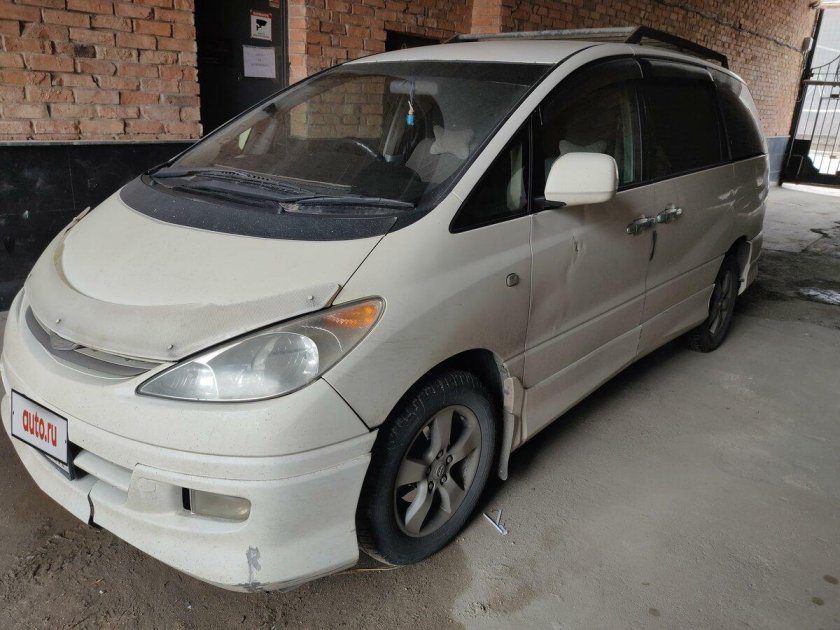 Тойота Эстима 2002 белая