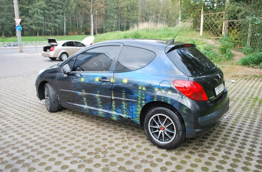 Пежо 308 винил