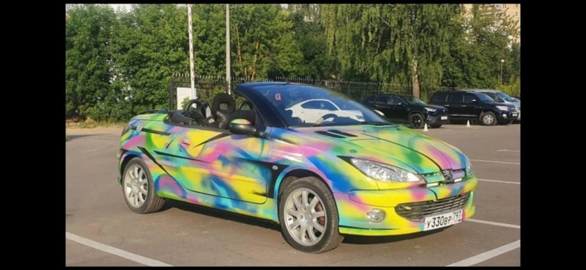 Пежо 206 кабриолет