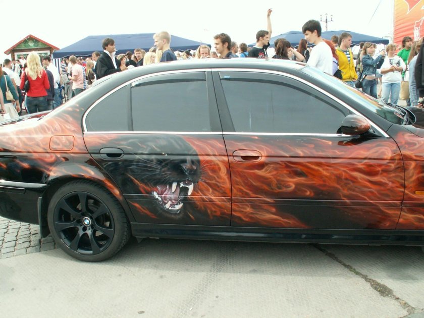 Аэрография. Авто