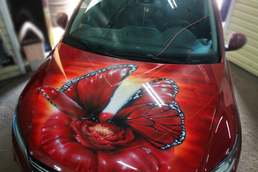 Аэрография. Авто