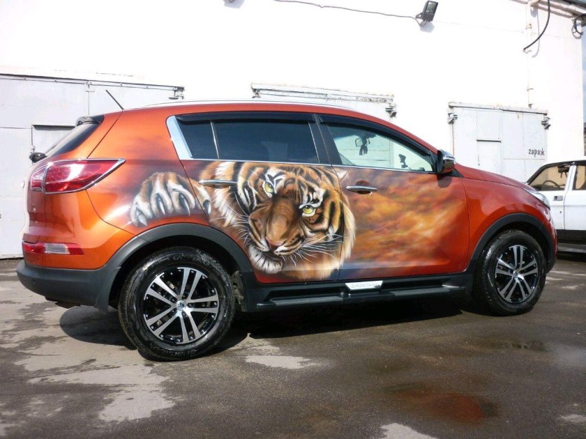 Художественная роспись авто проект