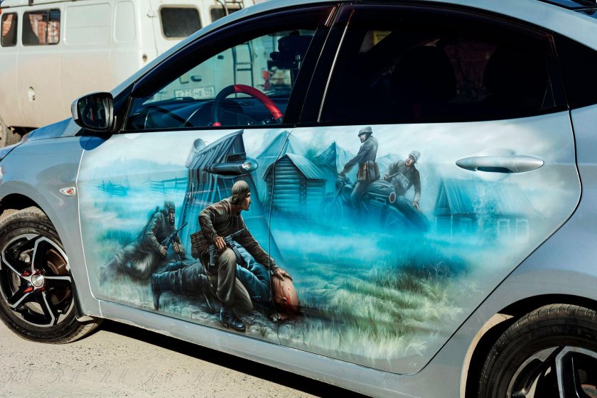 Аэрография Звездные войны на авто