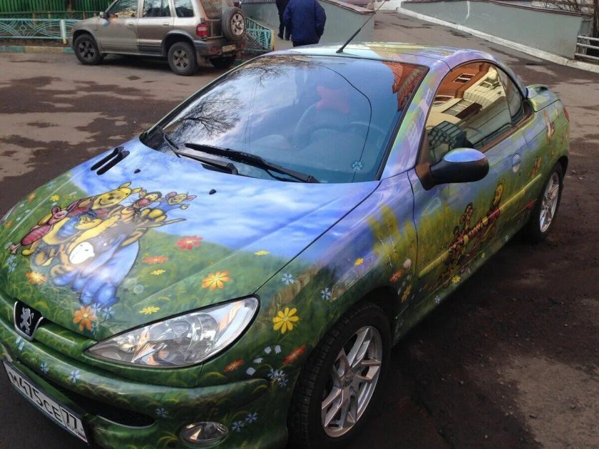 Пежо 206 зеленый