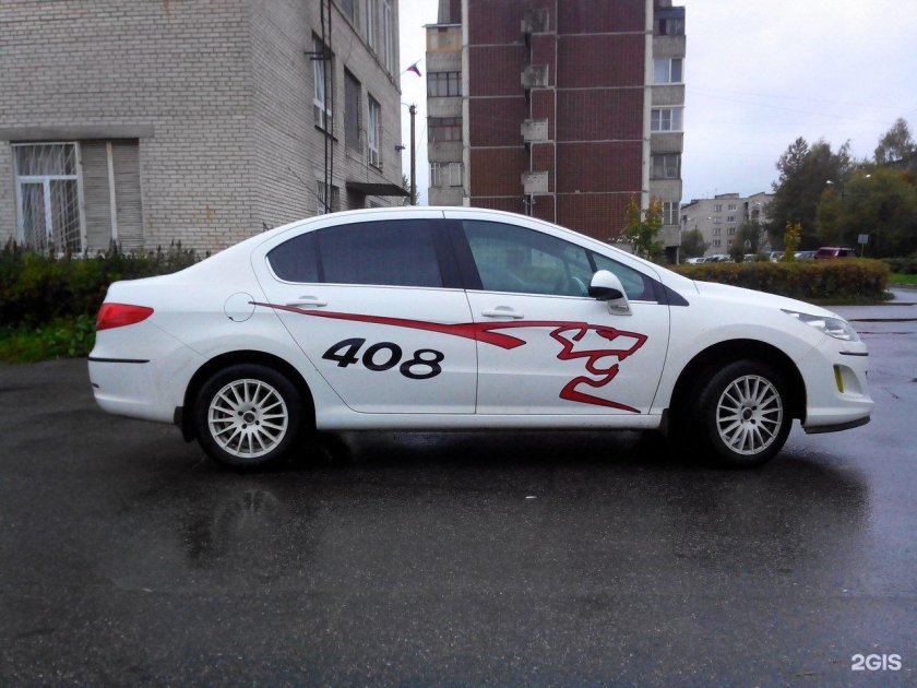 Наклейки на Пежо