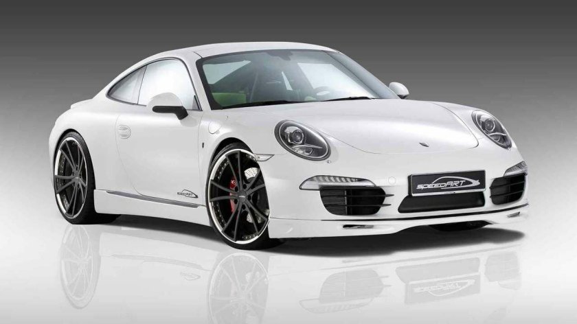 Порше 911 белый