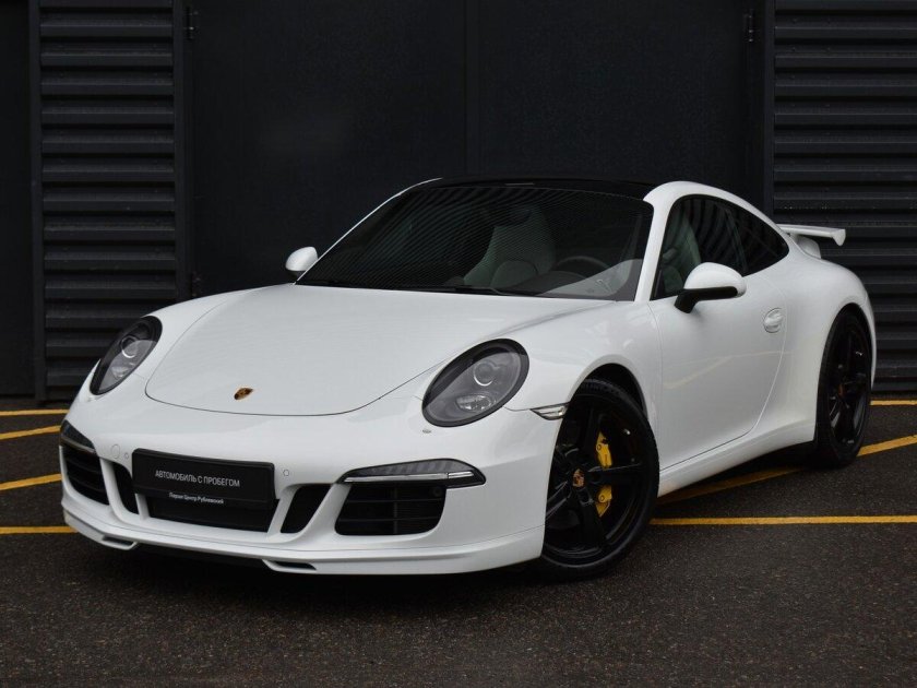 Порше белый
